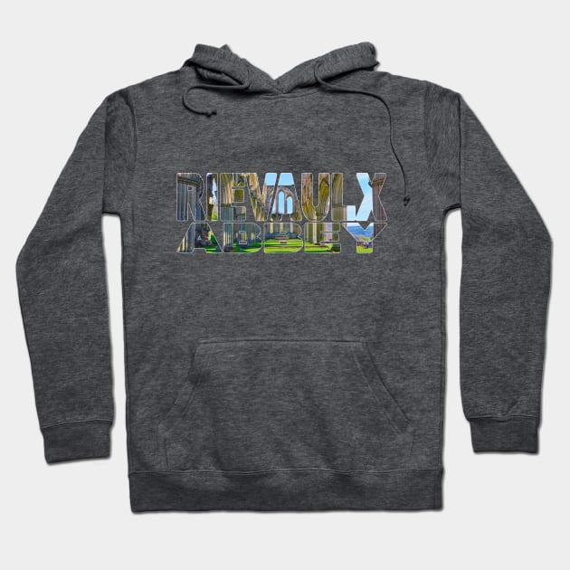 RIEVAULX ABBEY - North York Moors England Inside Hoodie by TouristMerch